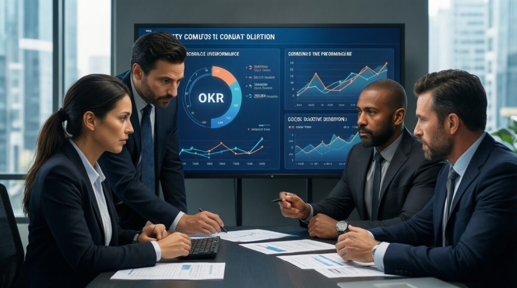 Кейс: внедрение системы OKR и аналитического сопровождения - от постановки целей до еженедельных обзоров - иллюстрация
